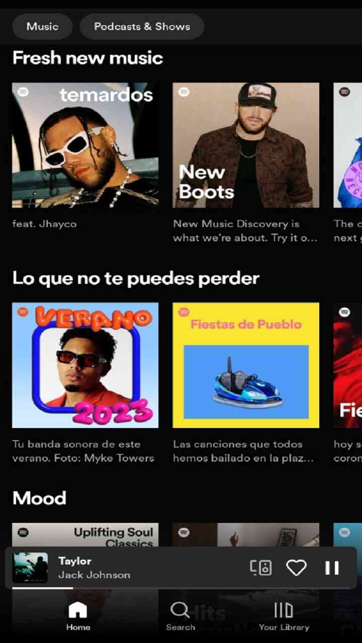 Spotify X 4